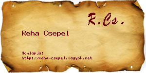 Reha Csepel névjegykártya